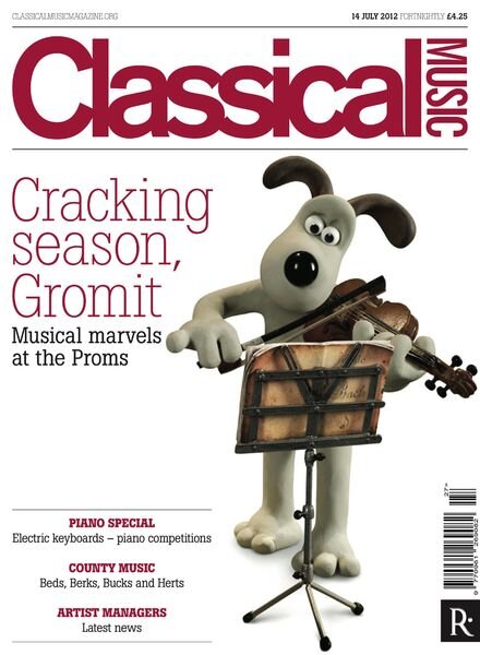 Classical Music – 14 July 2012 Cover