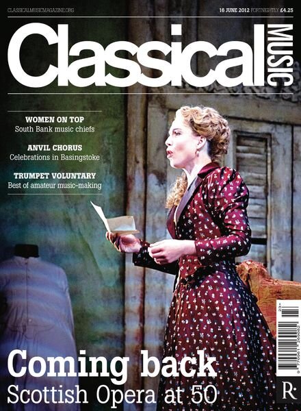 Classical Music – 16 June 2012 Cover