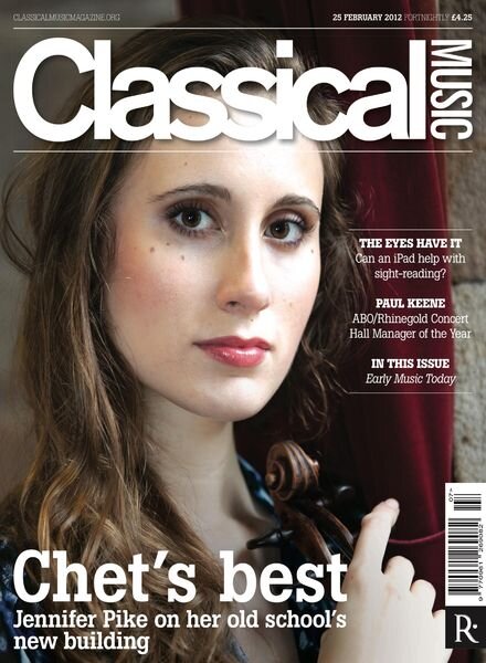 Classical Music – 25 February 2012 Cover