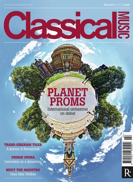 Classical Music – July 2014 Cover
