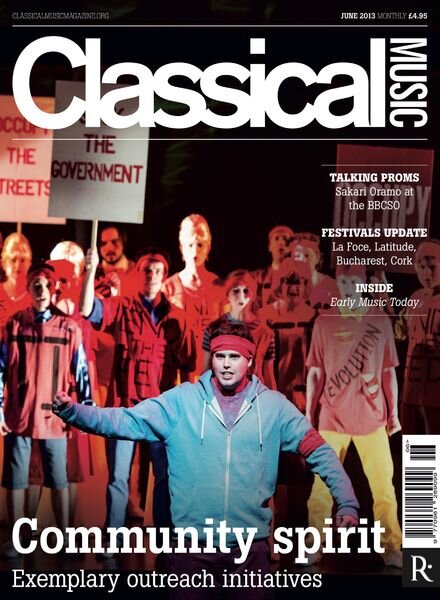 Classical Music – June 2013 Cover