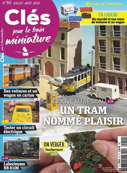 Cles pour le train miniature – juillet-aout 2020 Cover