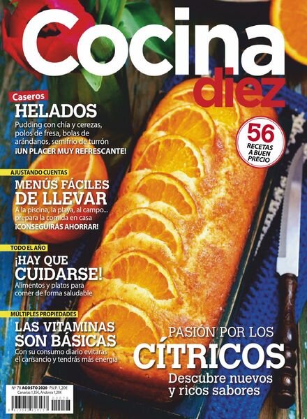 Cocina Diez – agosto 2020 Cover