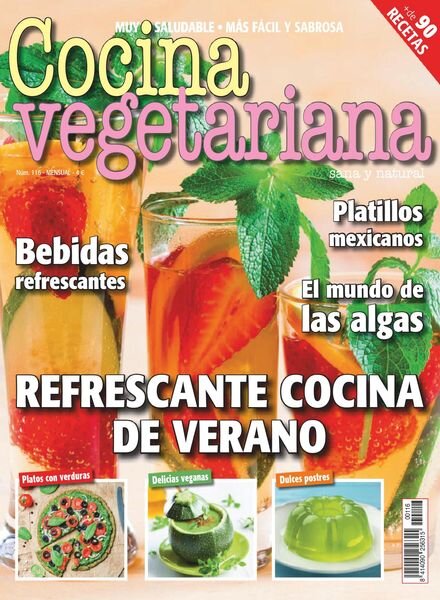 Cocina Vegetariana – agosto 2020 Cover