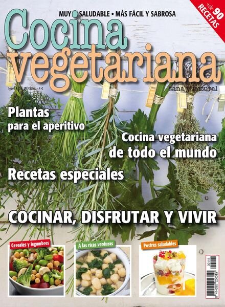 Cocina Vegetariana – julio 2020 Cover