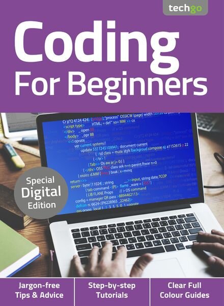 Coding For Beginners – August 2020 Cover