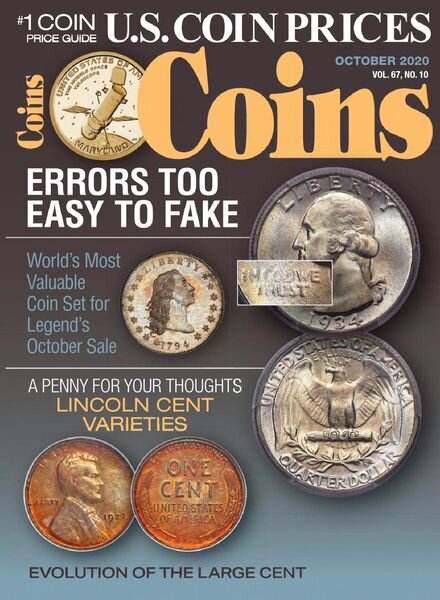 Coins – October 2020 Cover