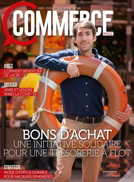 Commerce Magazine – Juin-Juillet 2020 Cover