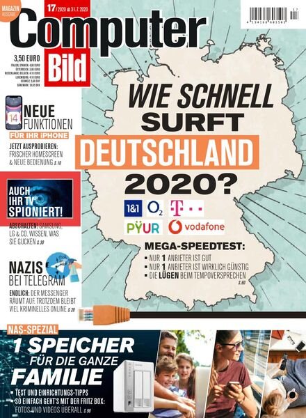 Computer Bild Germany – 31 Juli 2020 Cover