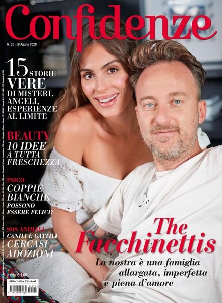 Confidenze – 18 Agosto 2020 Cover