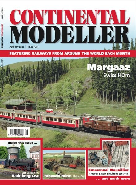 Continental Modeller – August 2011 Cover