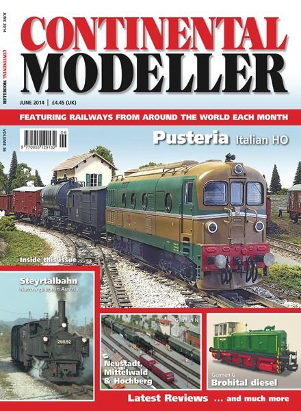 Continental Modeller – June 2014 Cover