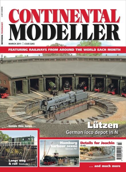 Continental Modeller – March 2011 Cover