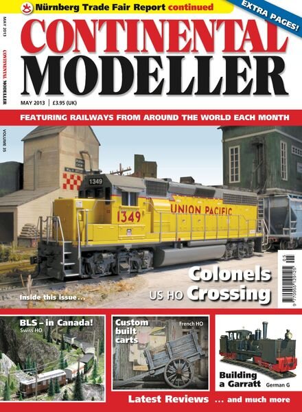 Continental Modeller – May 2013 Cover