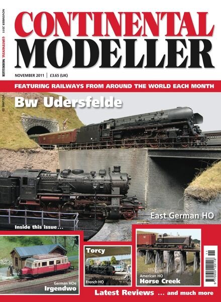 Continental Modeller – November 2011 Cover
