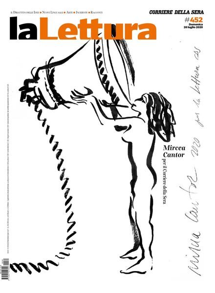 Corriere della Sera La Lettura – 26 luglio 2020 Cover