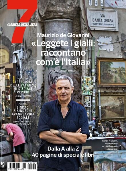 Corriere della Sera Sette – 07 agosto 2020 Cover