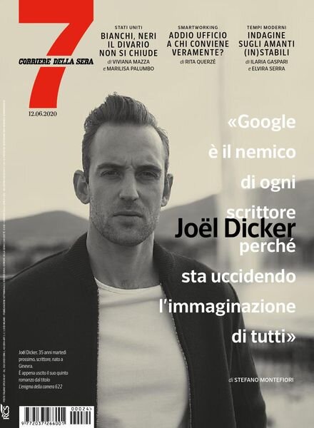 Corriere della Sera Sette – 12 giugno 2020 Cover