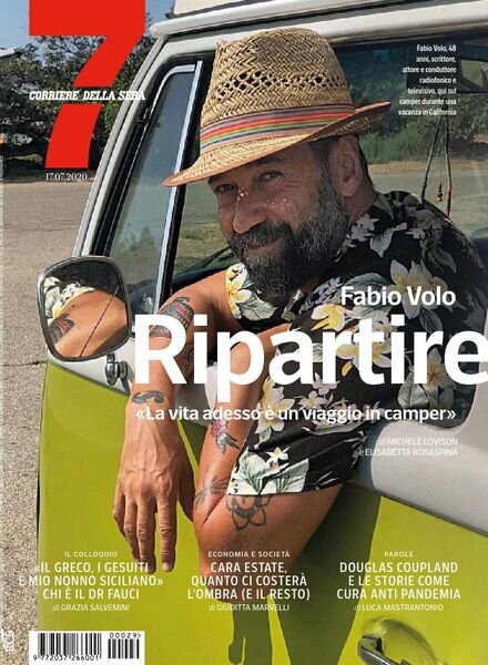 Corriere della Sera Sette – 17 luglio 2020 Cover