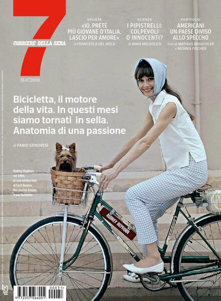 Corriere della Sera Sette – 31 luglio 2020 Cover