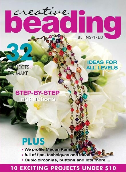 Creative Beading – August 2020 Cover