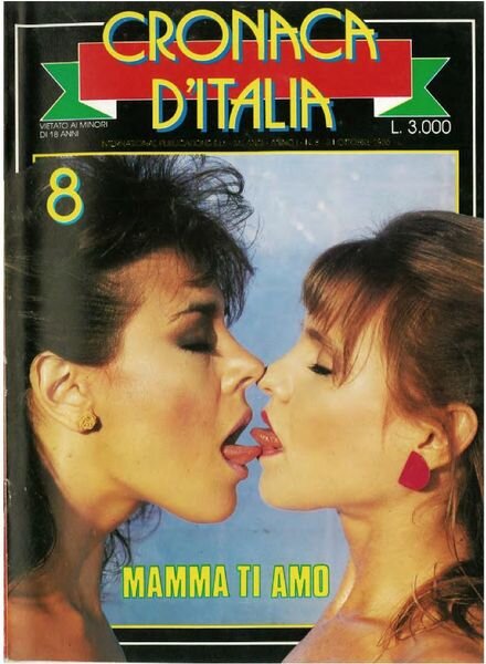 Cronaca d’Italia – n.8, 1986 Cover