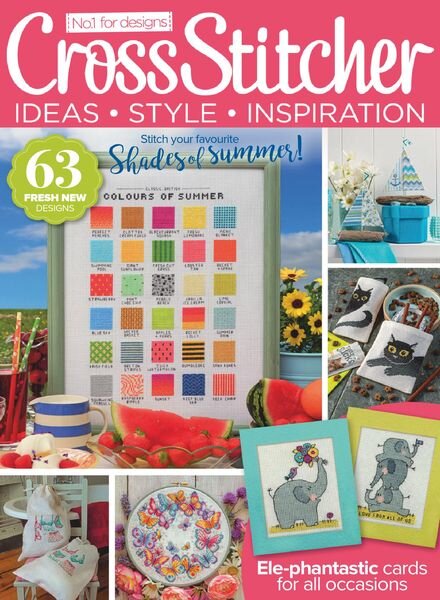 CrossStitcher – August 2020 Cover