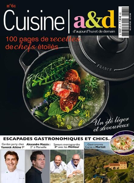 Cuisine a&d – Juillet – Aout 2020 Cover