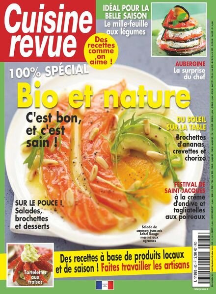 Cuisine Revue – Aout-Octobre 2020 Cover