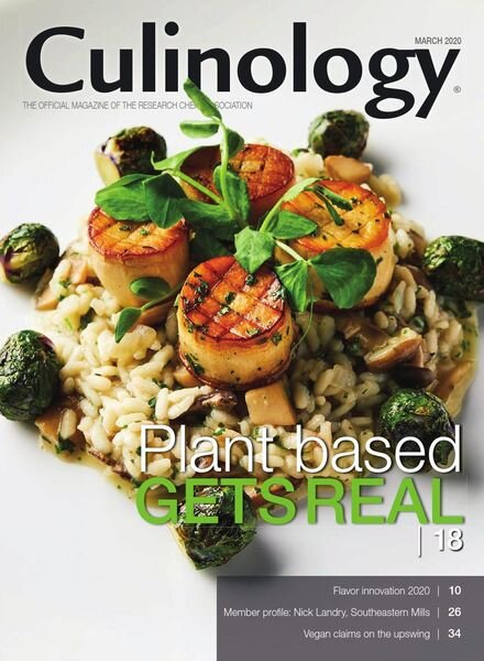 Culinology – March 2020 Cover