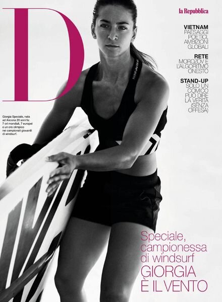 D la Repubblica – 1 Agosto 2020 Cover