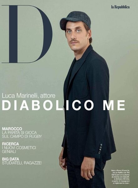 D la Repubblica – 11 Luglio 2020 Cover