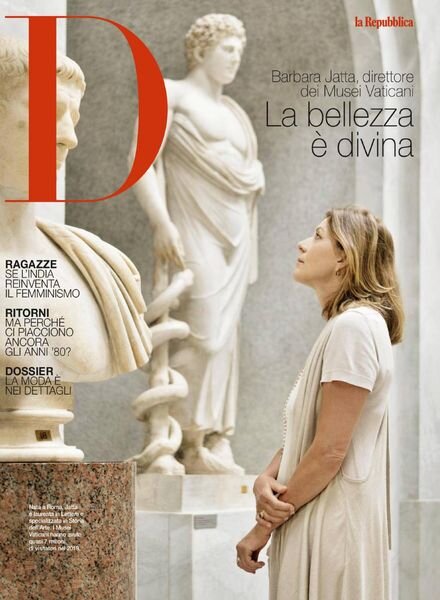 D la Repubblica – 18 Luglio 2020 Cover