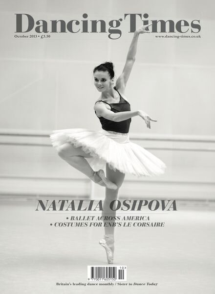 Dancing Times – October 2013 Cover