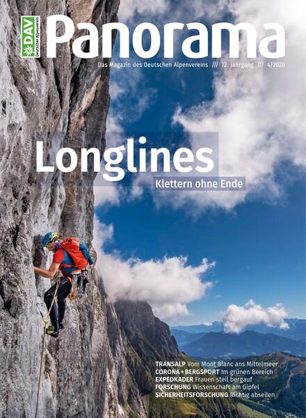 DAV Panorama – Juli 2020 Cover