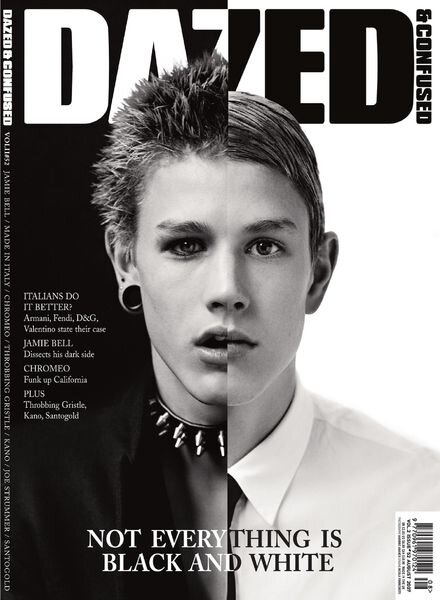Dazed Magazine – August 2007 Cover