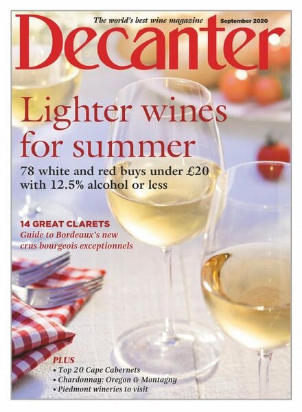Decanter UK – September 2020 Cover