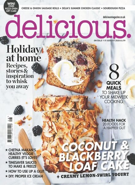 delicious UK – August 2020 Cover