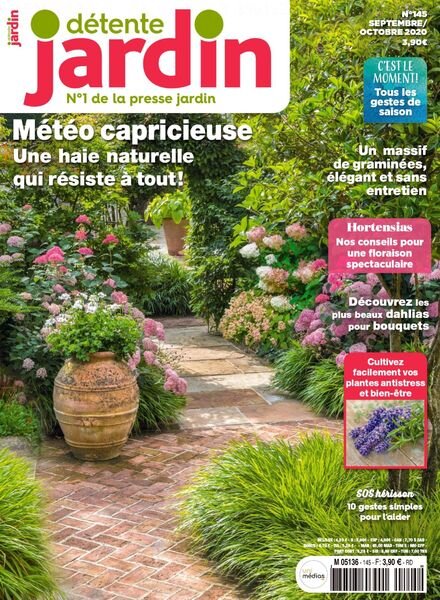 Detente Jardin – Septembre-Octobre 2020 Cover