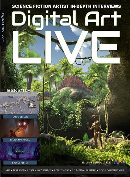 Digital Art Live – August 2020 Cover