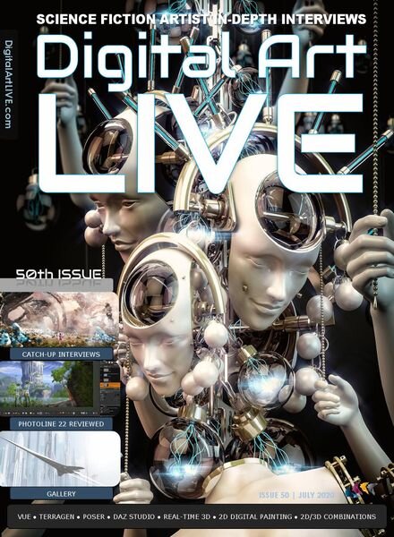 Digital Art Live – July 2020 Cover