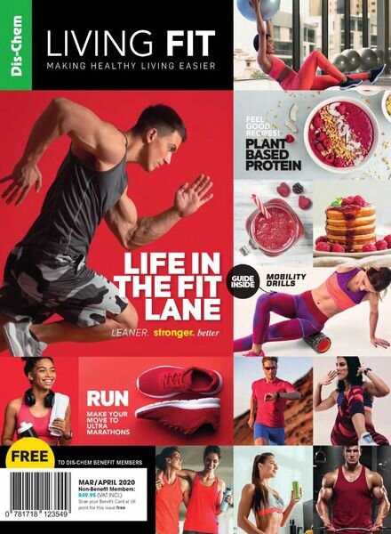 Dis-Chem Living Fit – March-April 2020 Cover