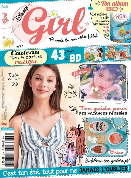 Disney Girl – Aout 2020 Cover