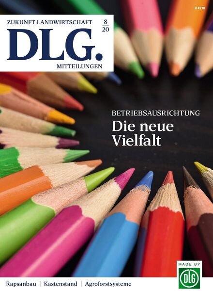 DLG Mitteilungen – Juli 2020 Cover