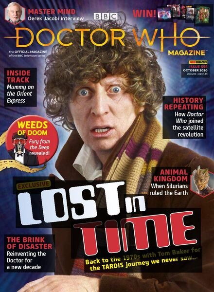 Doctor Who Magazine – Issue 555 – October 2020 Cover