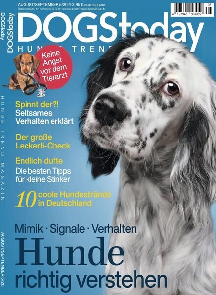 Dogs Today Germany – August-September 2020 Cover