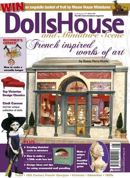 Dolls House & Miniature Scene – August 2011 Cover