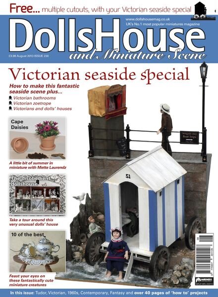 Dolls House & Miniature Scene – August 2013 Cover