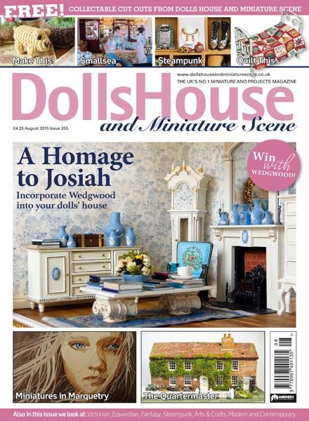 Dolls House & Miniature Scene – August 2015 Cover