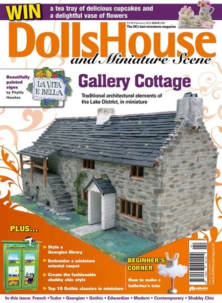 Dolls House & Miniature Scene – February 2012 Cover
